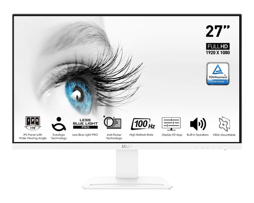 MP273AW 27" FHD/100Hz/IPS/1ms/FreeSync Blanc