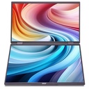 Double écrans 15.6" 2x FHD/IPS/mini HDMI/USB-C