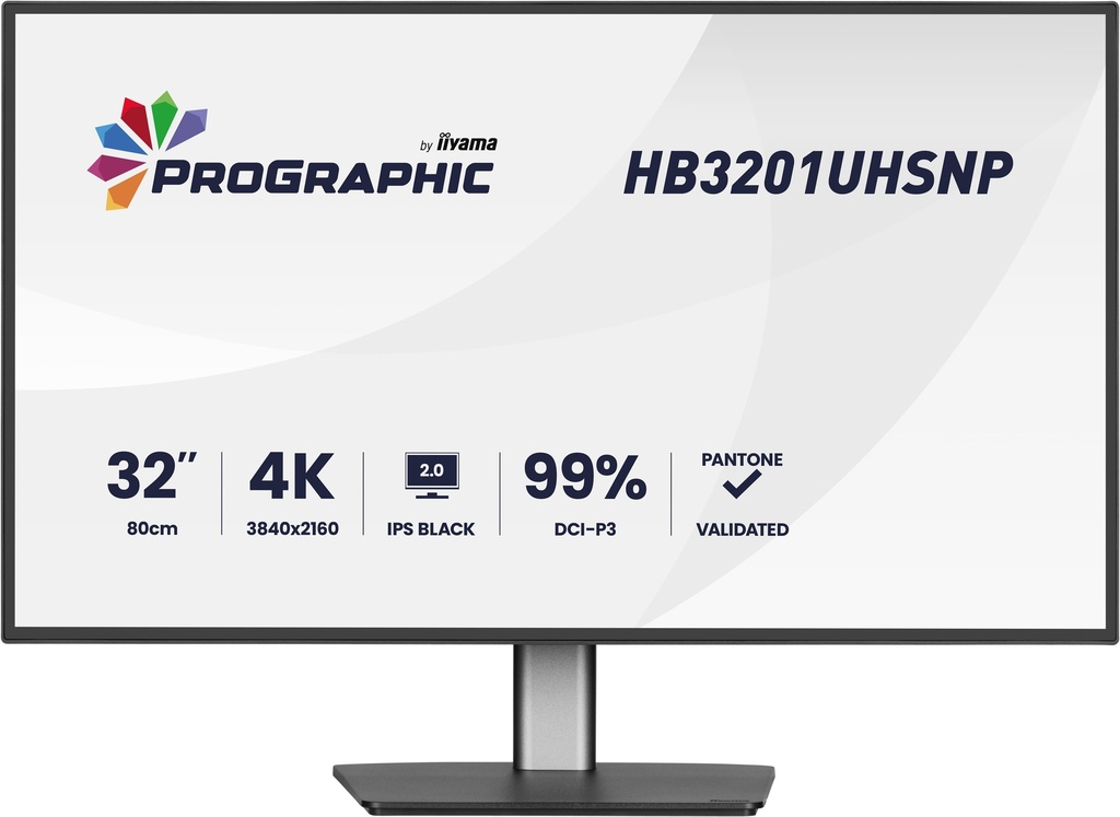 ProGraphic 32" 4K/IPS Black/99% DCI P3/USB-C Dock