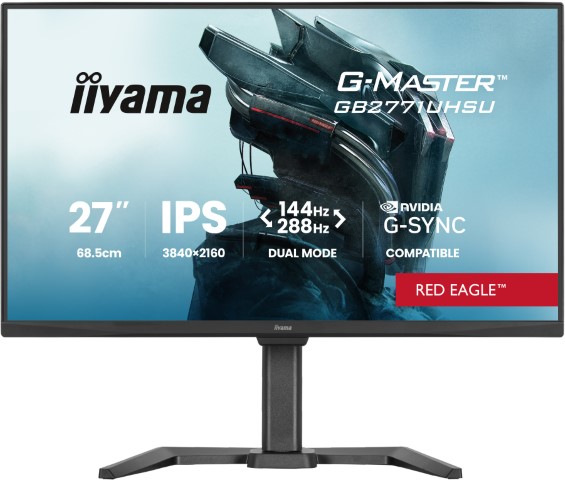 27" 4K/144Hz ou FHD/288Hz/IPS/0.8ms/G-Sync#