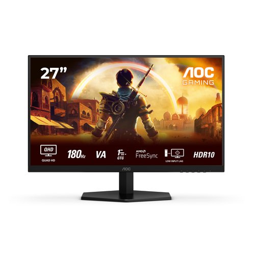 [06204736] Q27G42XNE 27" QHD/180Hz/Fast VA/0.5ms/HP/FreeSync