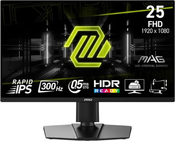 MAG 24.5" FHD/300Hz/Fast IPS/1ms/Pivot/FSPremium