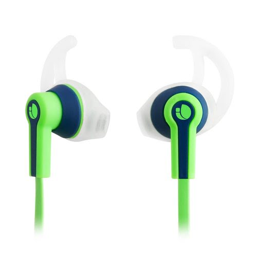 [05701062] Écouteurs de sport avec micro - Vert
