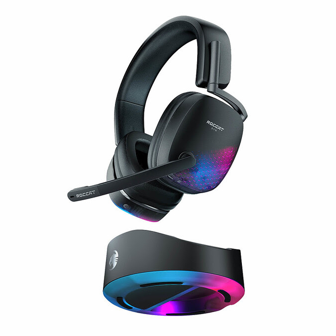 Syn Max Air - Noir/RGB/Sans fil/Rechargeable