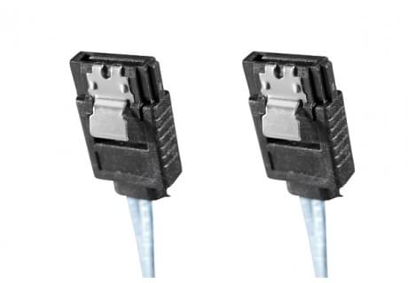 [45102] SATA III avec clips de verouillage - 50cm