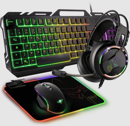 [12200026] 4 en 1 Ultimate 300 - Clavier/Souris/Tapis/Casque
