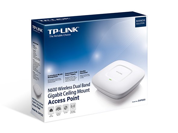EAP220 - Double bande N600 PoE - Blanc