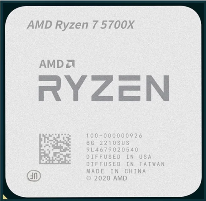 [00501183] Ryzen 7 5700X Tray