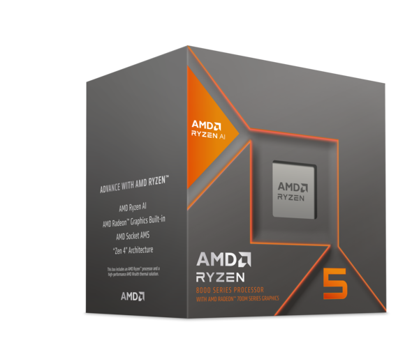 Ryzen 5 8600G - 5GHz/22Mo/AM5/BOX