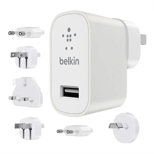 [02500185] Kit de voyage international - Chargeur secteur USB