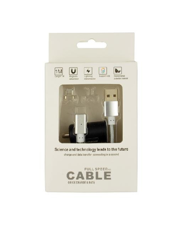 [02500411] Chargeur allume-cigare USB-A + câble Lightning