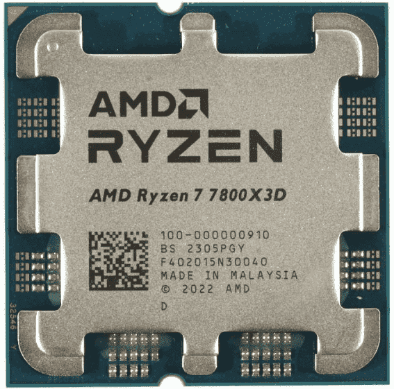 Ryzen 7 7800X3D - 5GHz/104Mo/AM5/Tray