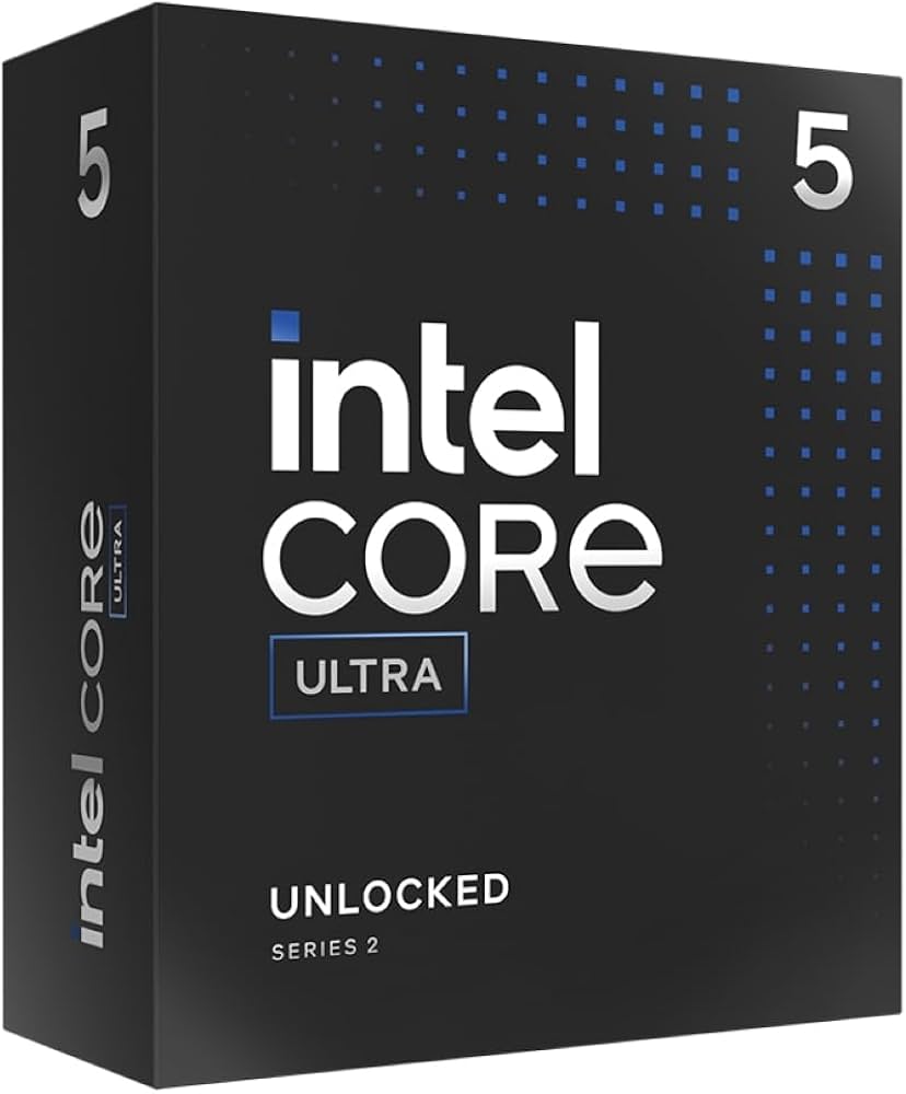 Core Ultra 5 - 245K - 5.2Ghz/24Mo/LGA1851/BOX