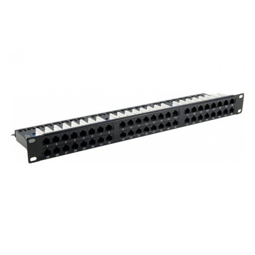 [06900000] Panneau 1U 19" 48 ports CAT6 UTP