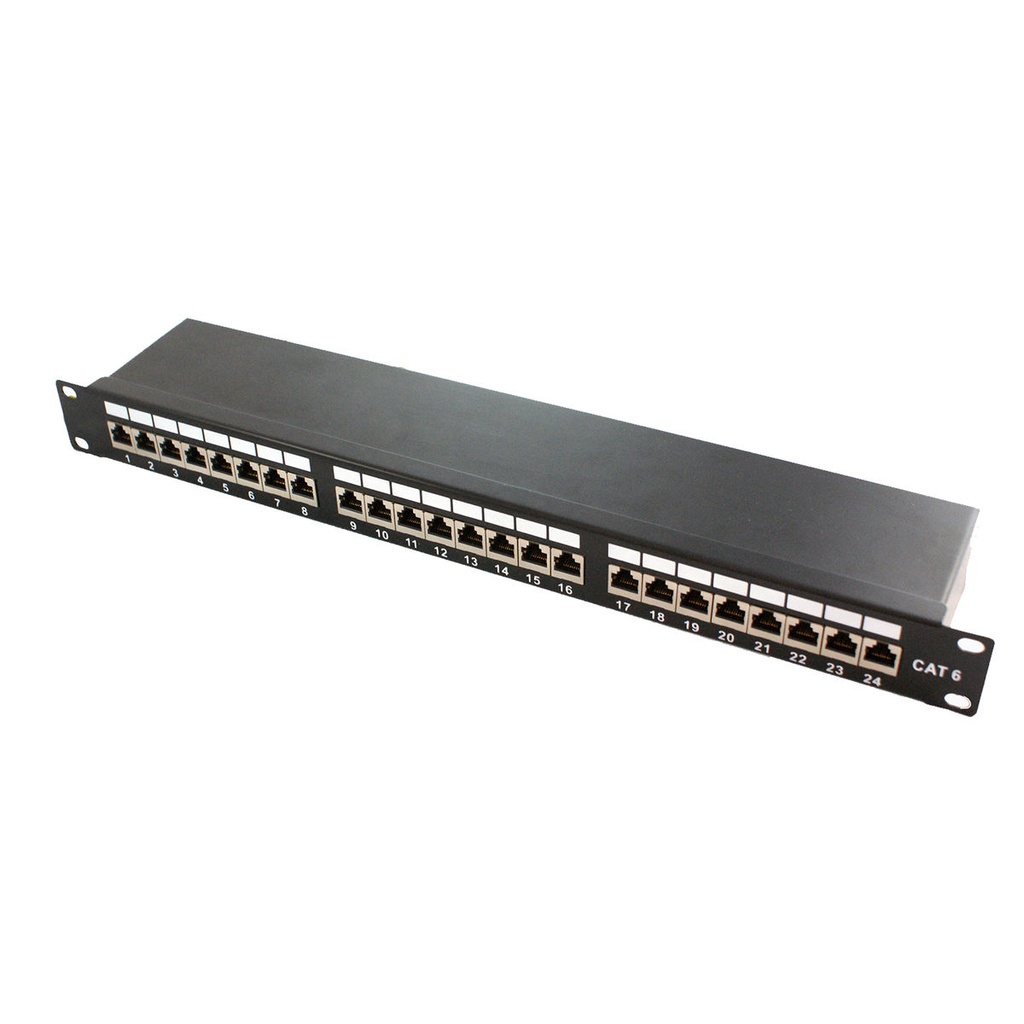 [06902739] Panneau de brassage rack 19" - 1U/blindé/cat6