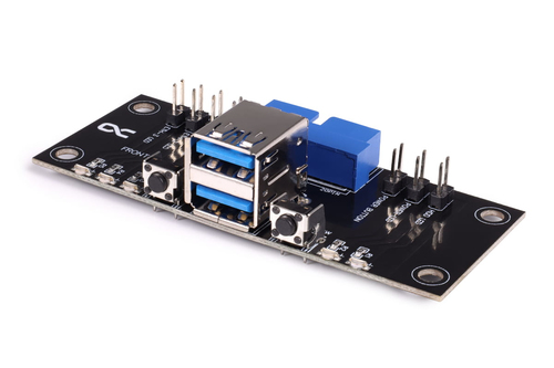 [06902748] Front I/O-Panel avec USB 3.0 pour Rack 1U