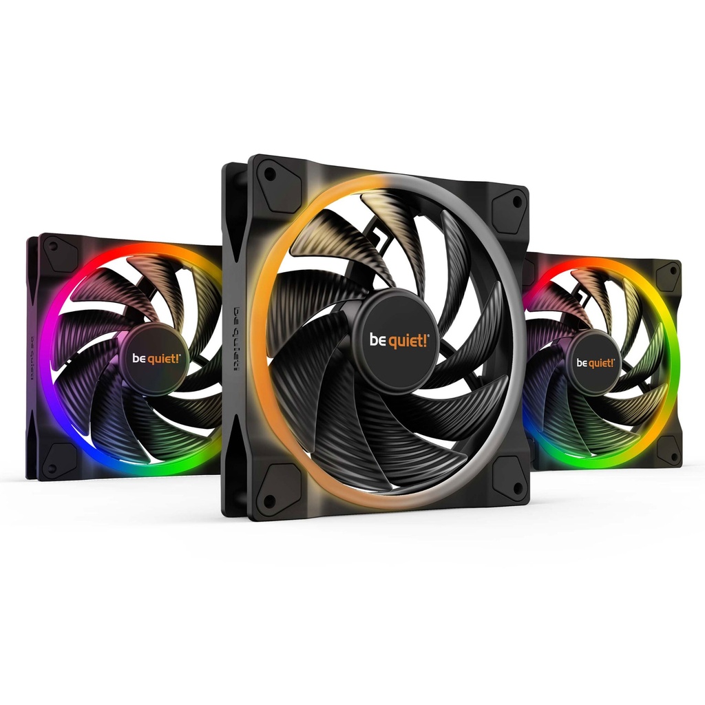 [05800070] Light Wings 140mm PWM ARGB High Speed Kit x3 BL079