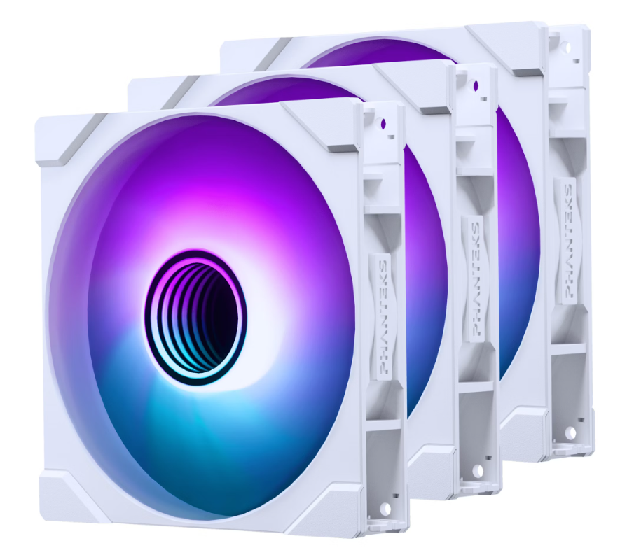 M25 Gen2 PWM Blanc (Pack de 3x140mm) D-RGB