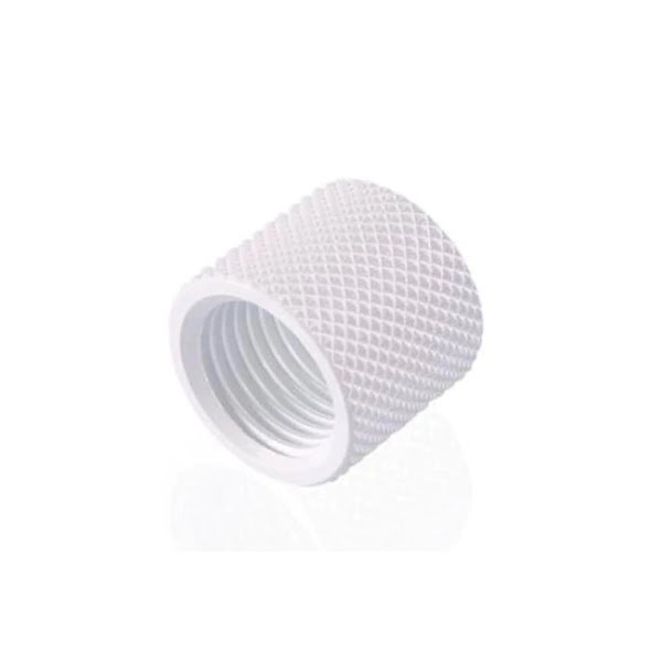 Raccord tube rigide droit blanc - 14mm