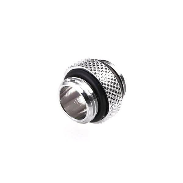 Fitting Mâle/Mâle droit argent - 14mm