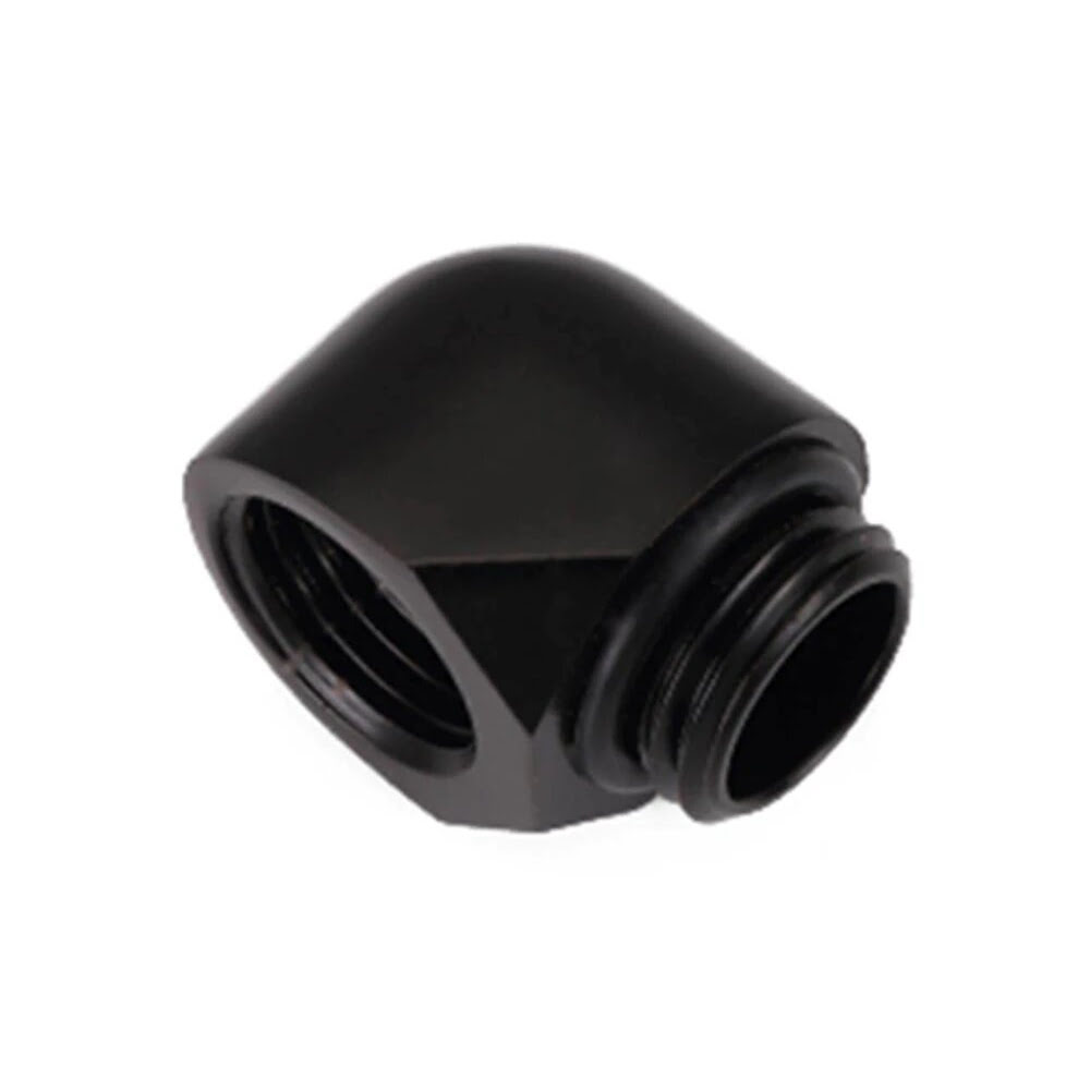 Fitting Male/Femelle 90° noir - 14mm