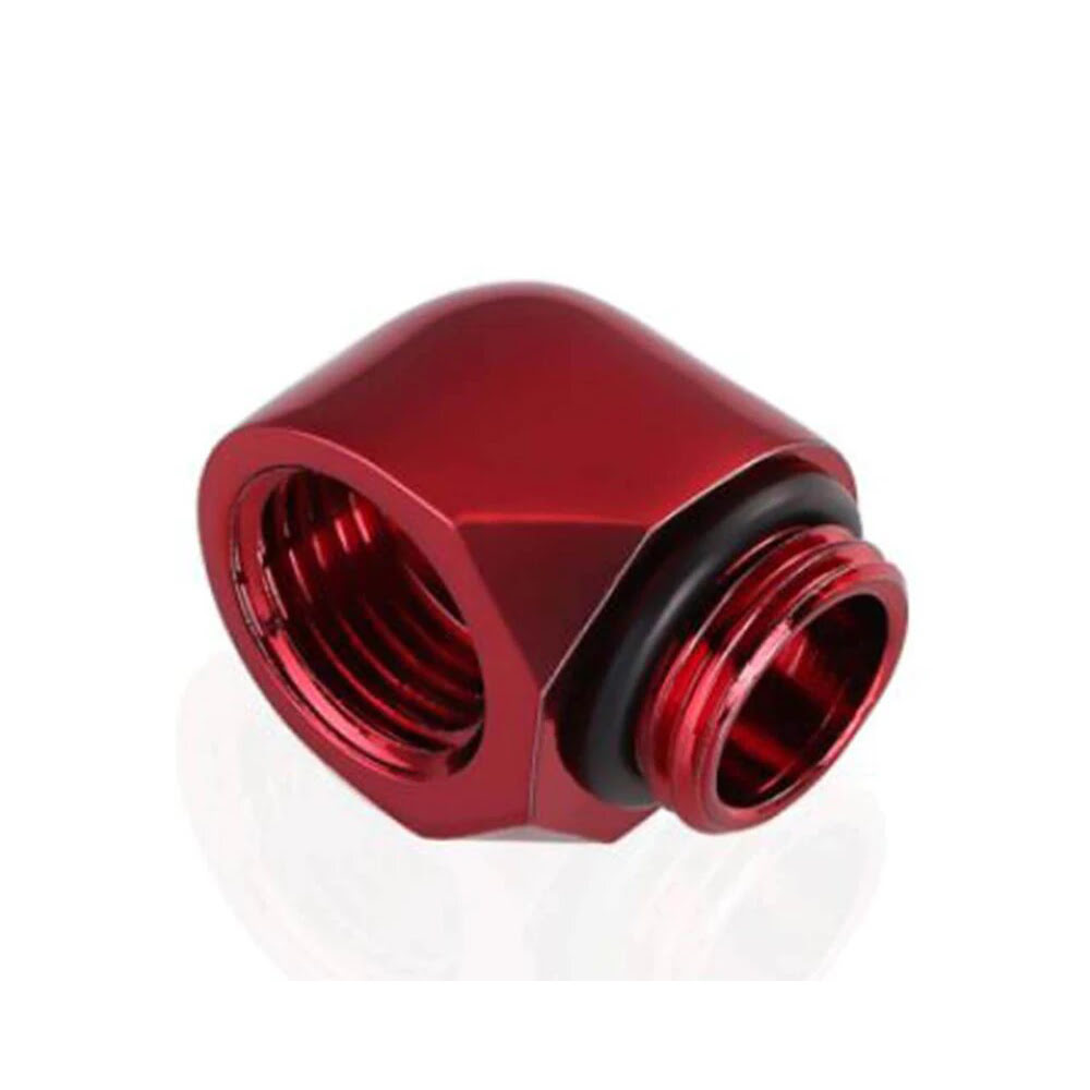 Fitting Male/Femelle 90° rouge - 14mm