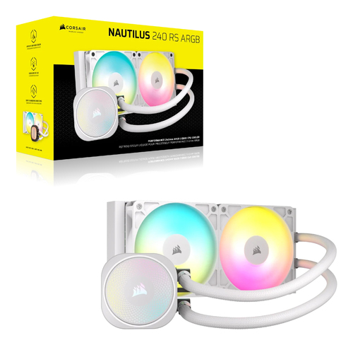 NAUTILUS 240 ARGB - 240 mm - Blanc