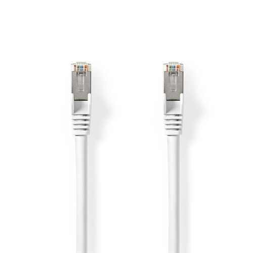Câble RJ45 Mâle/Mâle Cat 8.1 S/FTP - 2m Blanc
