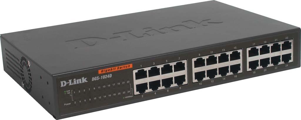 [17133] 24 ports 10/100/1000Mbps DGS-1024D