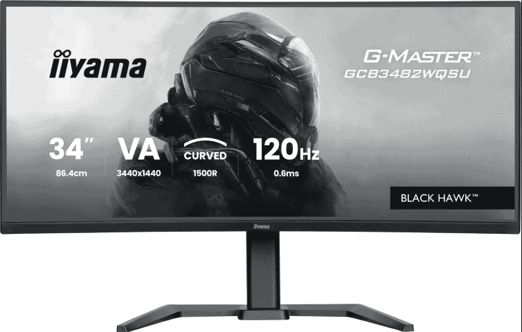 34" CURVE UWQHD/120Hz/VA/0.6ms/FreeSync Premium
