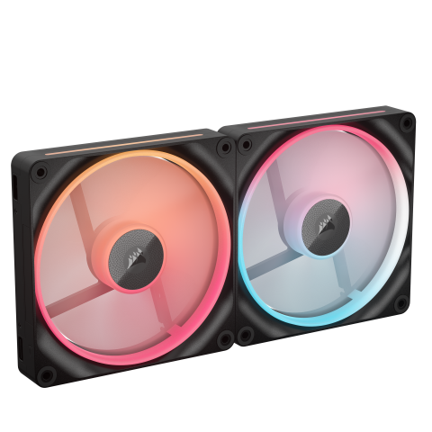 LX140-R RGB PWM (2x140mm) - Noir