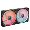 LX140-R RGB PWM (2x140mm) - Noir