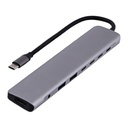 iClick Hub USB-C/8 ports/Gris