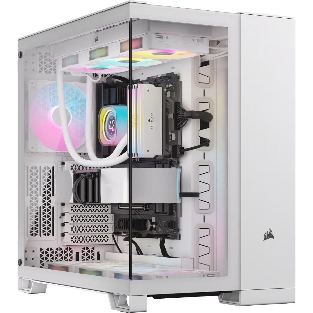 6500X Blanc/Aluminium - MT/SansAlim/ATX
