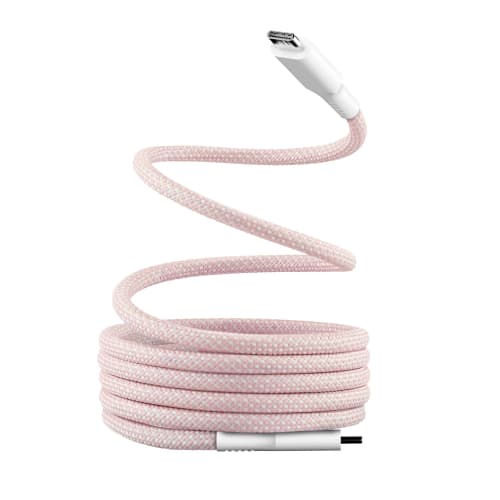 Câble USB-C vers USB-C - 1,5m - Rose