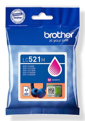 Cartouche d'encre LC521M - Magenta