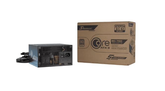 [01201357] ATX 750W - 80+ Bronze - Core BC-750 Noir