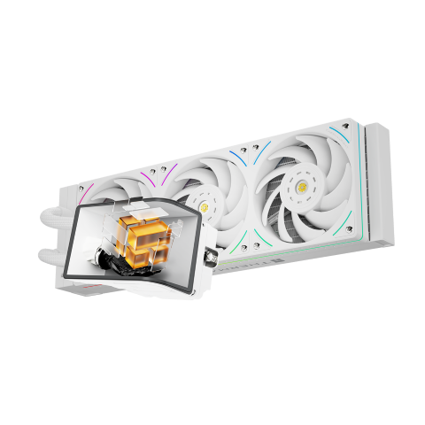 Wonder Vision 360 UB ARGB - 360mm - Blanc