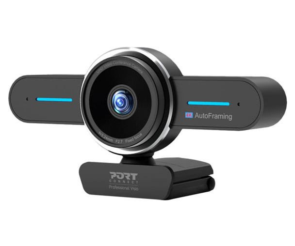 [02800686] Mini caméra de conférence 4K Stéréo/Noir