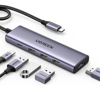 Station d'accueil USB-C - 5 ports