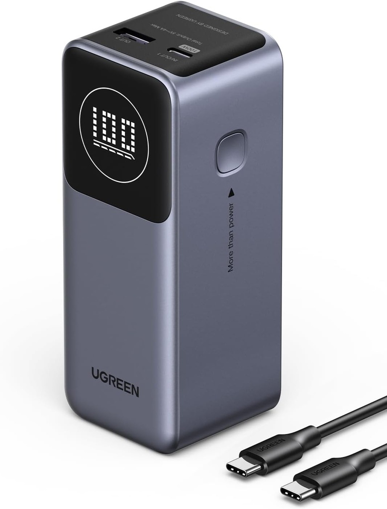 [15400005] PowerBank USB-C USB-A/12000mAh/100W/Gris