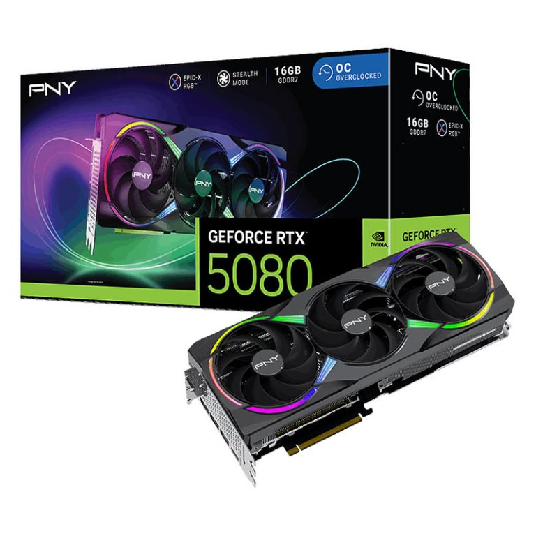RTX 5080 16GB ARGB Overclocked Triple Fan