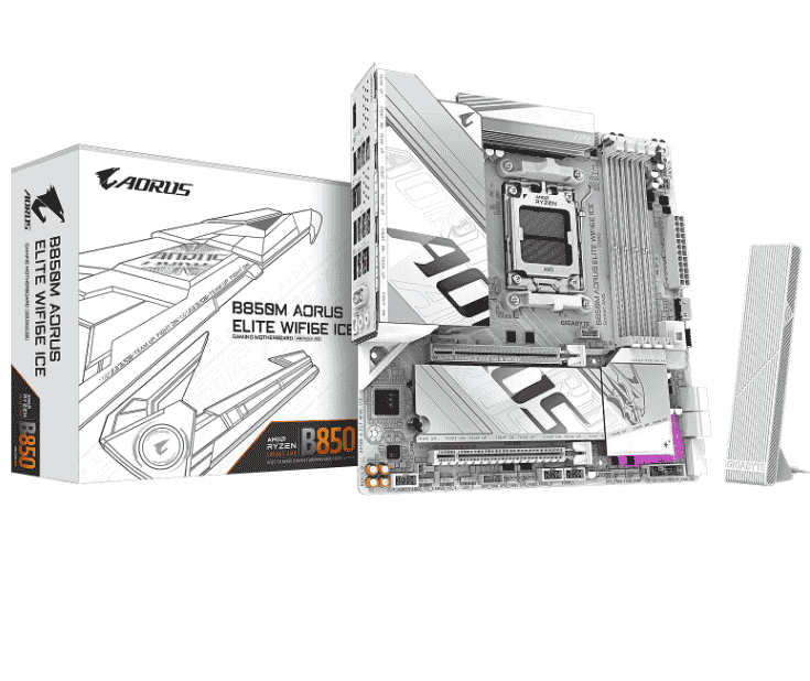 [00402029] B850M AORUS ELITE WIFI6E ICE