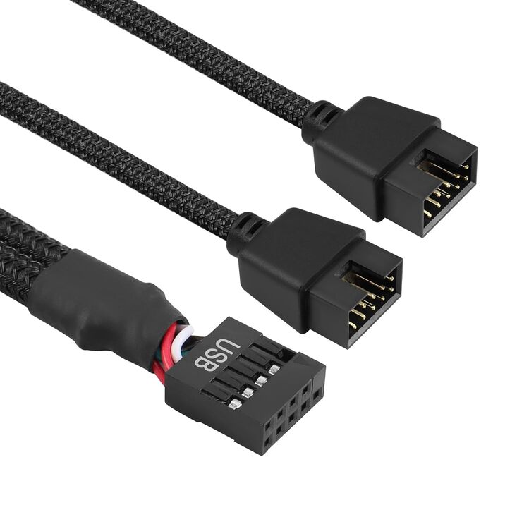 Splitter USB 9 Broches vers 2x USB 9 Broches