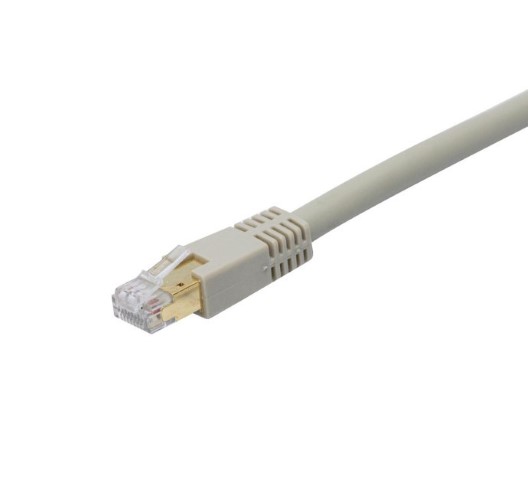 Câble RJ45 CAT 8.1 S/FTP LSOH gris - 2 m