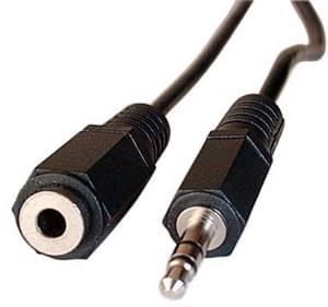 Câble Jack 3.5 mâle/femelle - 10m