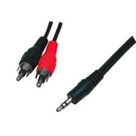 Câble Audio Jack 3.5 vers 2xRCA mâle/mâle - 1.2m