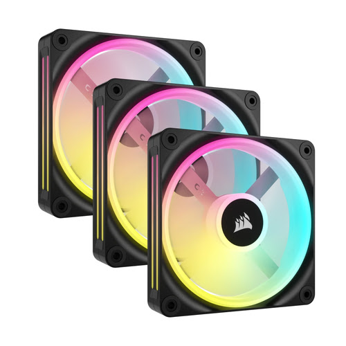 iCUE LINK QX120 RGB Starter Kit Noir
