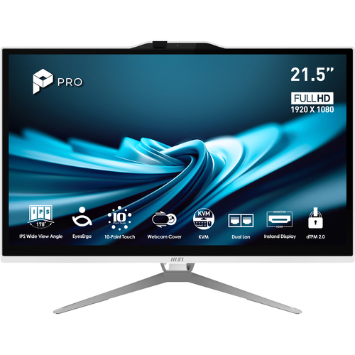 [00800275] PRO 21.5" tact FHD/i3-14100/8Go/512Go/W11 Blanc