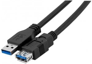 Câble USB3.0 rallonge Mâle-Femelle 1.80m